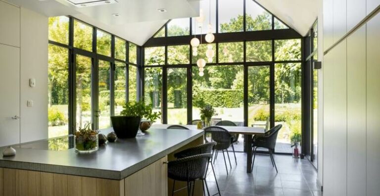 Véranda contemporaine